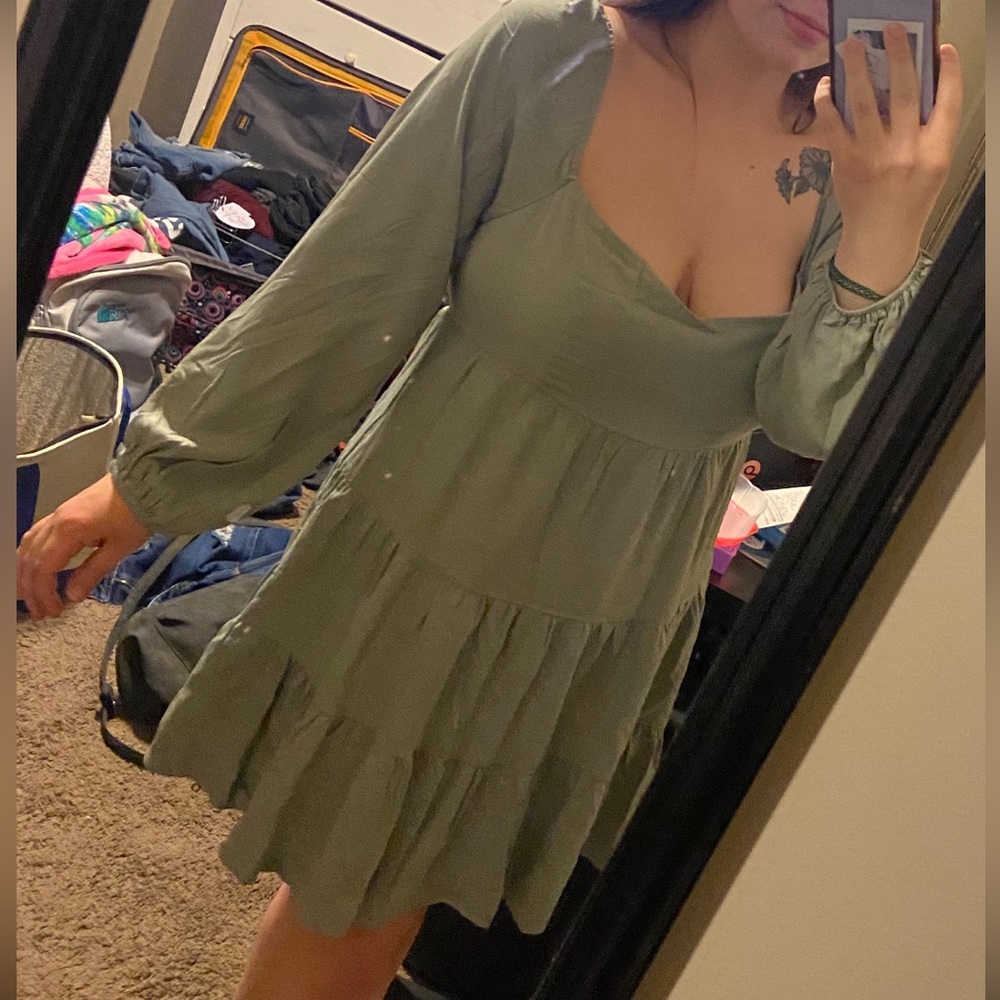 Light Green Dress